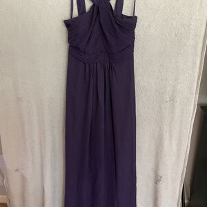 Tevolio Deep Purple Maxi Dress